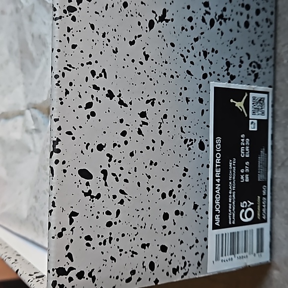 Jordan 4 Retro Fire Red - Size 6.5M - Picture 5 of 6